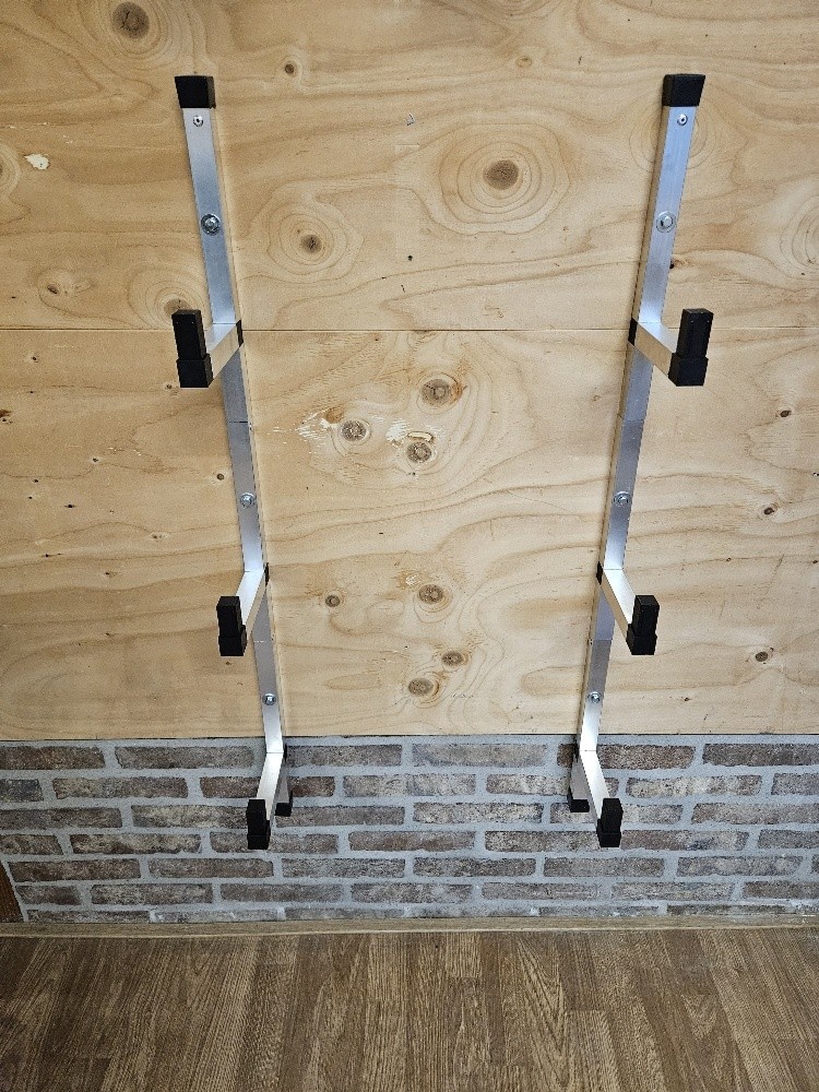 Ophangbeugel voor afneembare wielensets