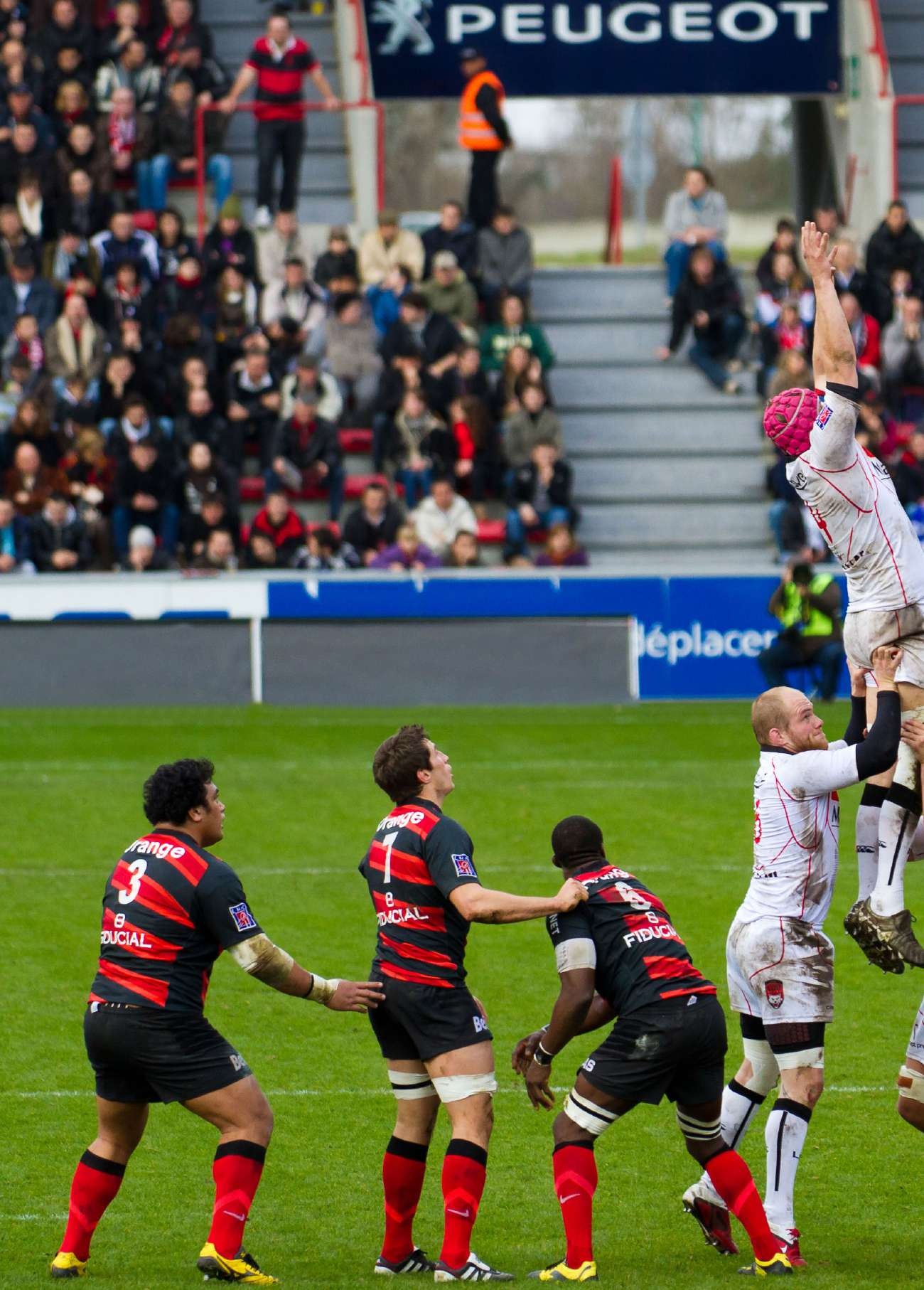 Vêtements d'équipe de rugby sur mesure