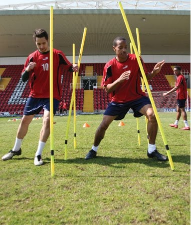 Ensemble de 10 pôles flexibles tour-rondes