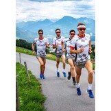 Vêtements d'équipe de course à pied, conception personnelle