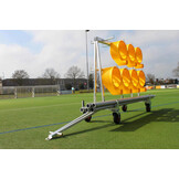 Transportkar voor korfbal manden en palen