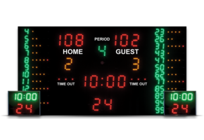 Tableau de score professionnel de basketball