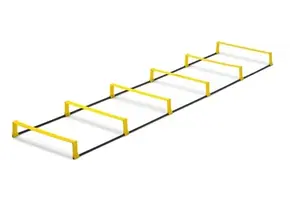 Loopladder met opstaande sporten