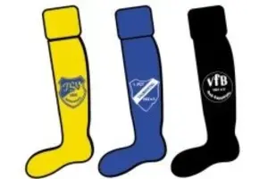 Chaussettes de football avec logo du club