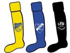 Chaussettes de football avec logo du club