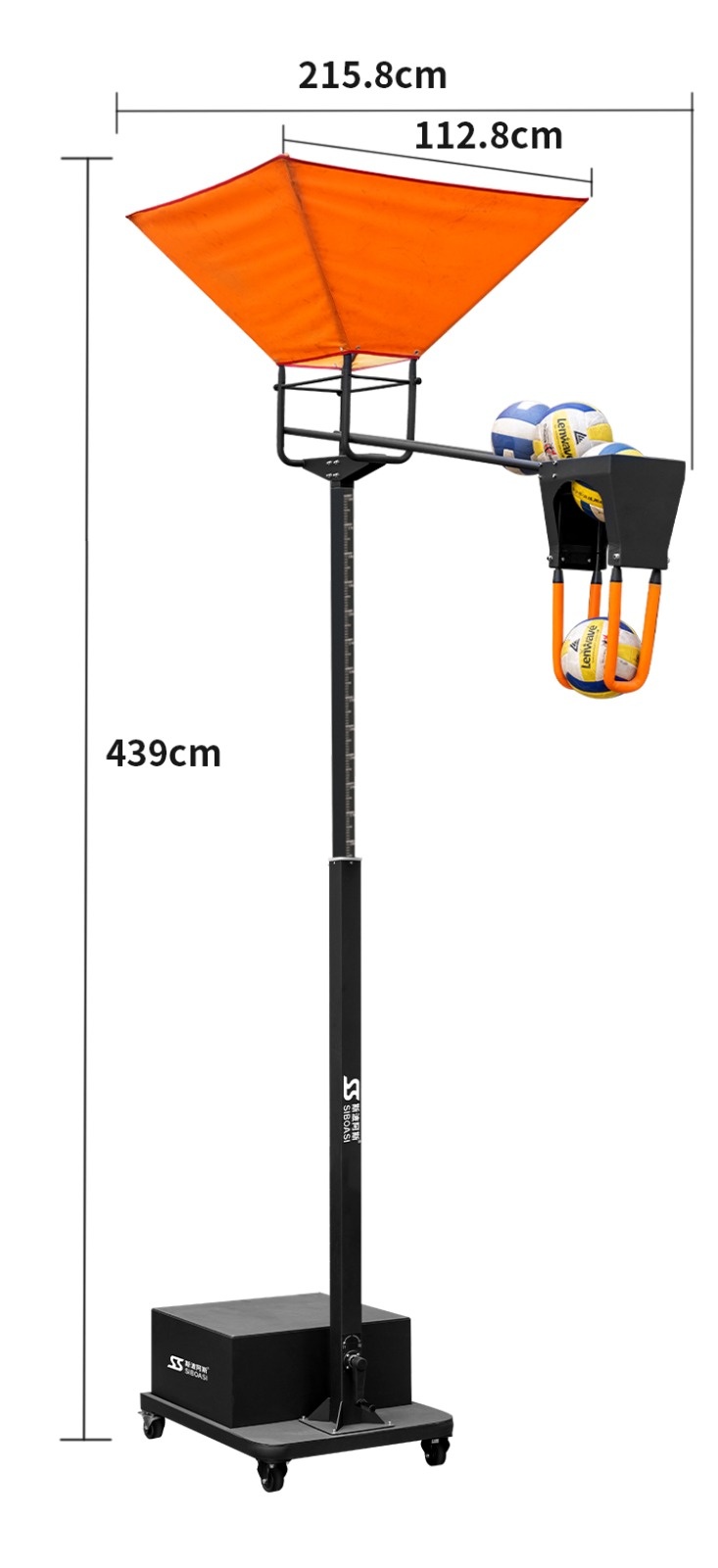 Volleybal trainingsmachine