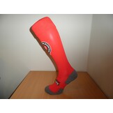 Voetbalkousen uni kleurig met voet