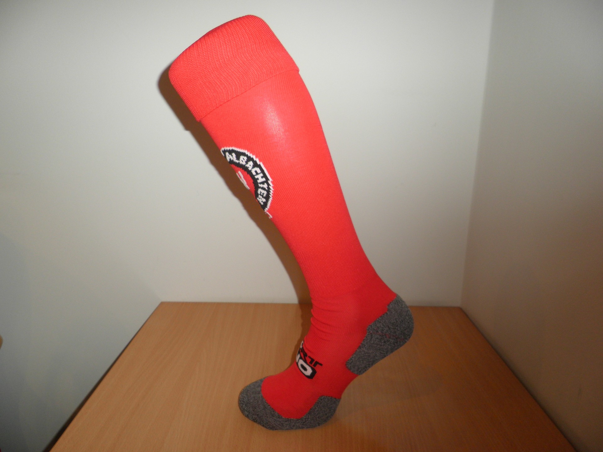 Voetbalkousen uni kleurig met voet