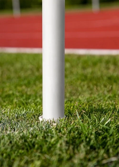 Cornervlaggen set – vlaggenstok met scharnier (wit) - Copy - Copy