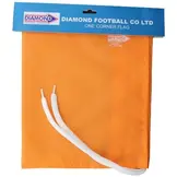 Set van 4 losse cornervlaggen of hoekvlaggen- zeer veel uni kleuren en ook in twee kleuren