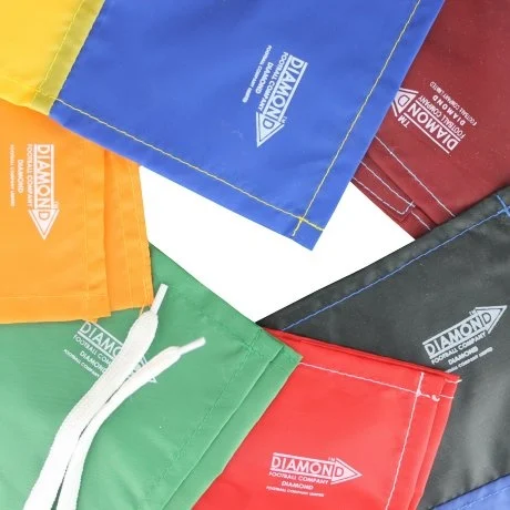 Ensemble de 4 drapeaux de coin ou hoekvlaggen- beaucoup une couleur