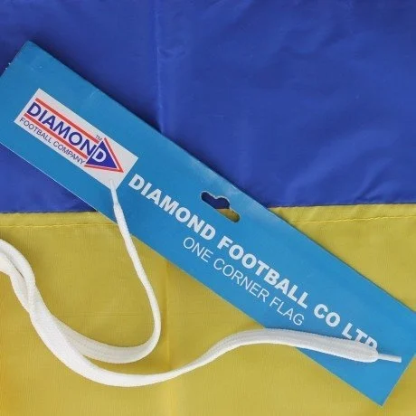 Ensemble de 4 drapeaux de coin ou hoekvlaggen- beaucoup une couleur