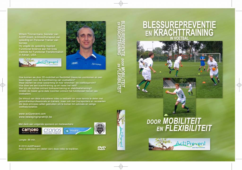 DVD La prévention des blessures et de la formation de la force