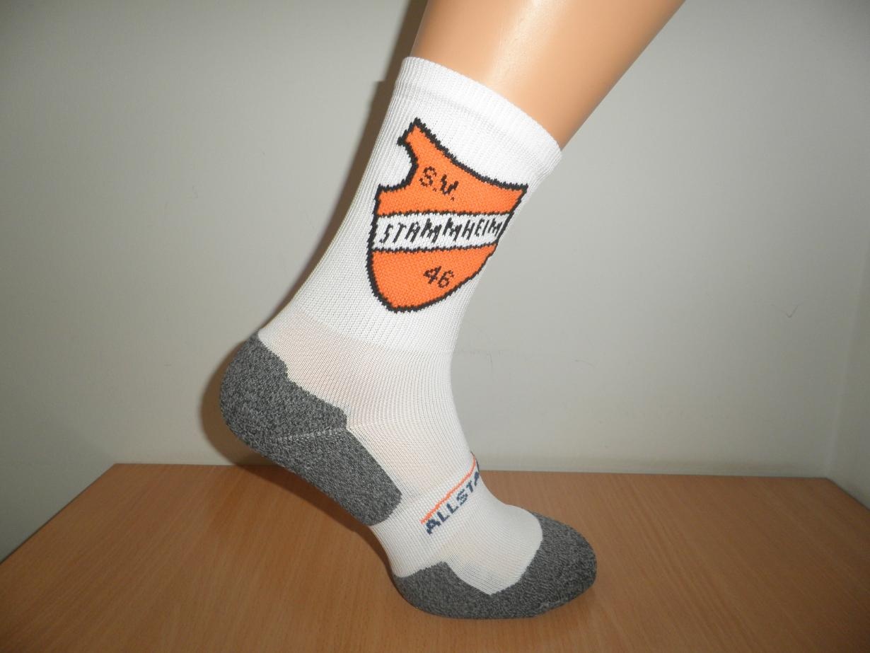 Sportkousen kort met logo