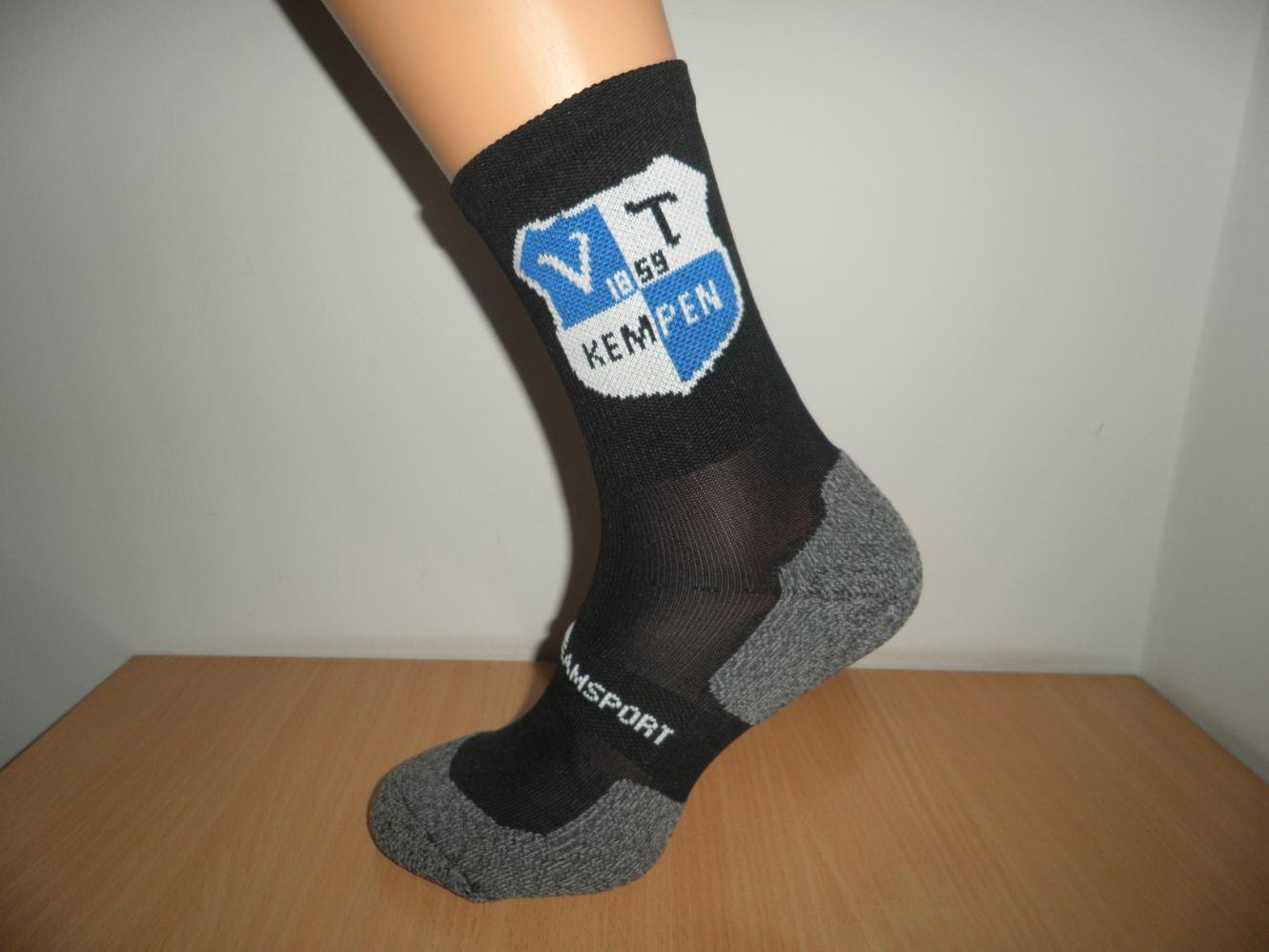 Sportkousen kort met logo