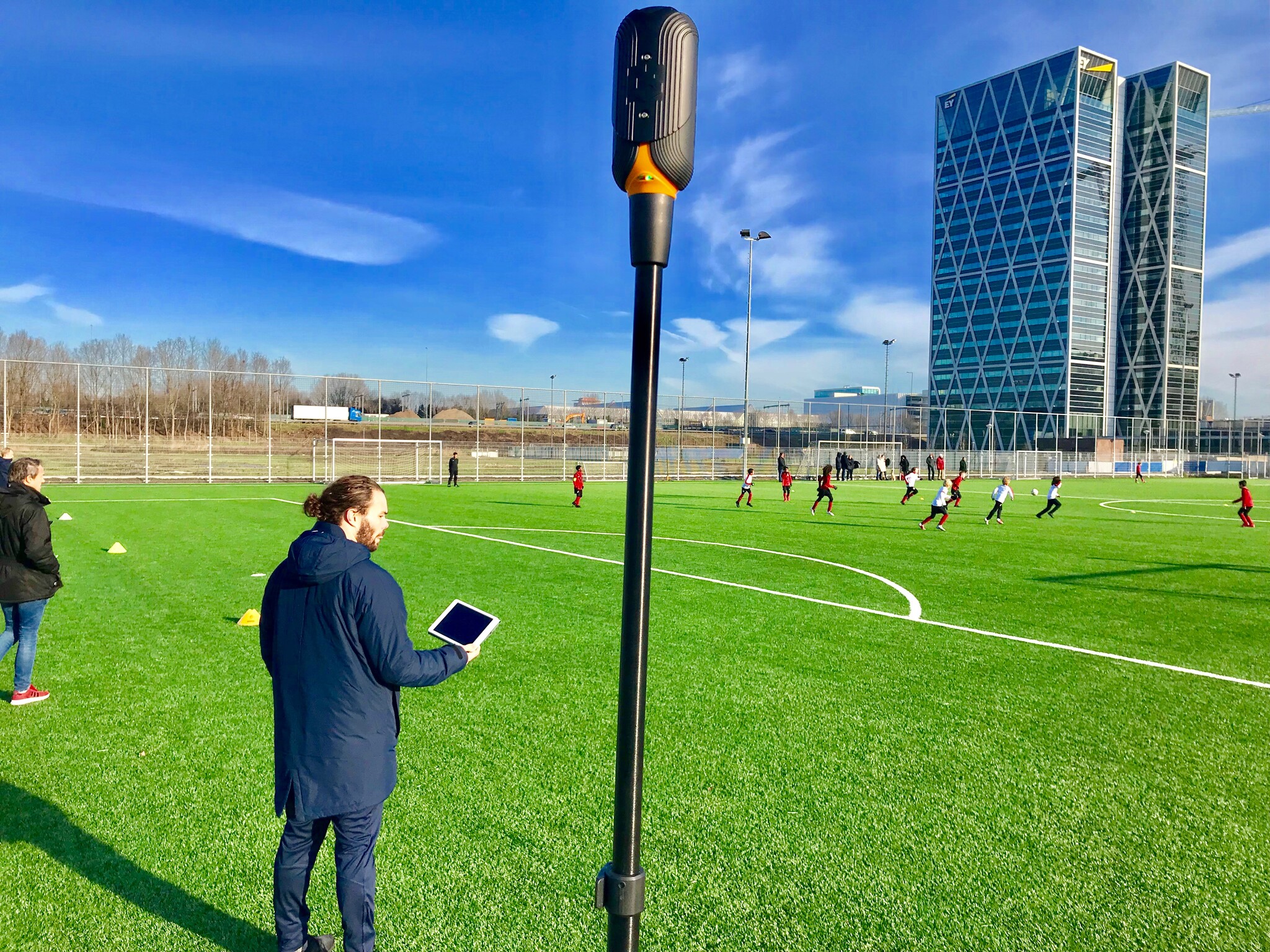 LPM Voetbal Analyse Systeem met 20 trackers