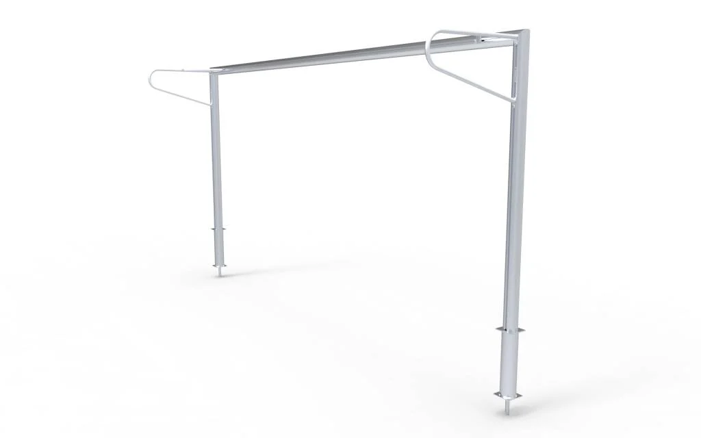 But de football fixe revêtu modèle Fixed P 500x200