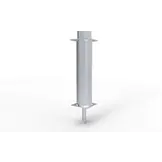 But de football fixe revêtu modèle Fixed P 300x200