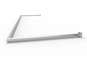 GK510 Grondkader Opklapbaar alu-grondkader voor VP510 diepte 1