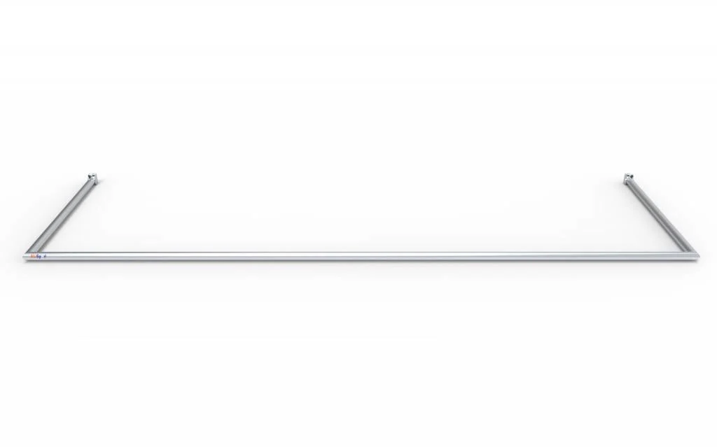 Châssis de base Châssis de base pliable en aluminium pour VP510 profondeur 1,50 m profil 65/60 + crochets pour filet