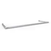 GK310 Grondkader Opklapbaar alu-grondkader voor VP310 diepte 1,00m profiel 65/60 + nethaakjes