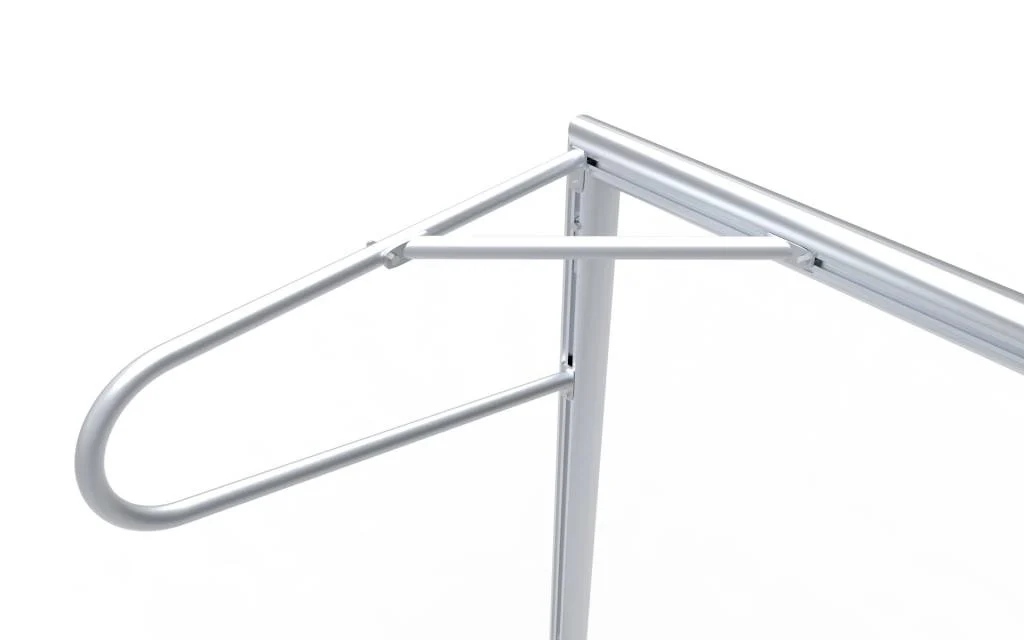 Verplaatsbaar doel  P-model 500x200x80x170 Profiel 80mm