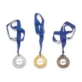 Médaille d'or avec ruban - Impression possible