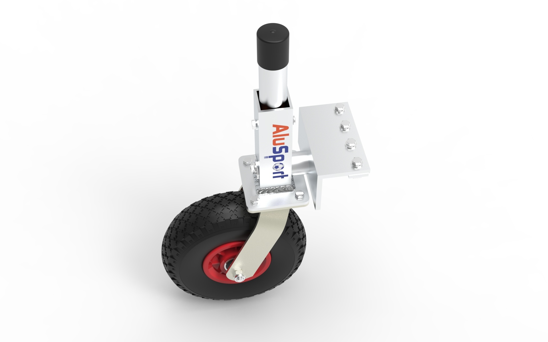 Système de levage 360 avec 4 roues relevables pour buts de football