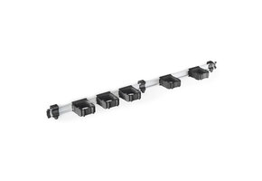 Toolflex rail met 5 houders