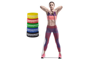 Weerstandsband Flex - Set van 5 stuks