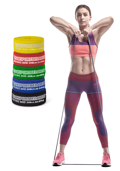 Weerstandsband Flex - Set van 5 stuks