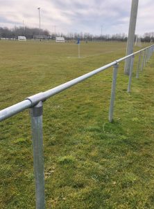 Veldafscheiding voor sportvelden