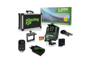 Caméra vidéo d'intérieur CoachView Pro avec système de levage, piles et télécommande