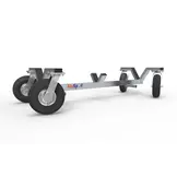 CHARIOT avec 4 pneus pneumatiques pour déplacer tous les buts (par paire)