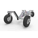 CHARIOT avec 4 pneus pneumatiques pour déplacer tous les buts (par paire)