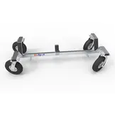 KAR met 4 luchtbanden om alle goals te kunnen verplaatsen (per paar)