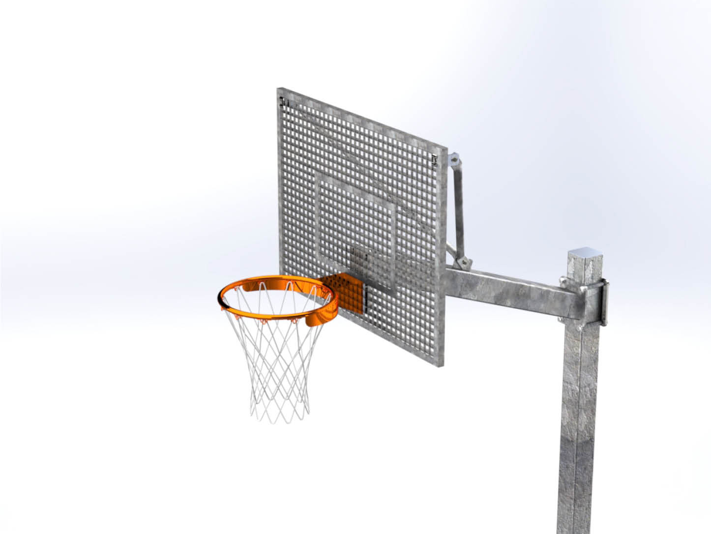 Basketbalpaal staalverzinkt