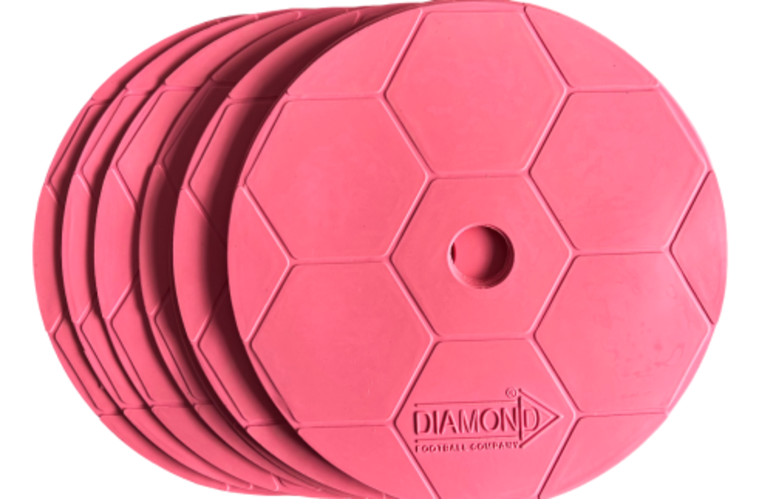 Markeerschijven 10x roze