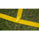 Draagbare speelveldmarkering 100 meter in 4 kleuren