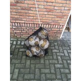 Ballennet 10 ballen fijnmazig zwart