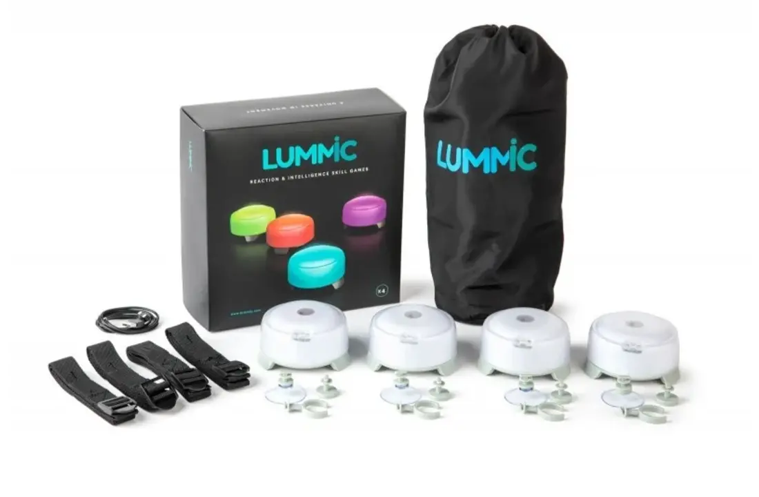Ensemble de lumières de réaction lummic de 4 pièces