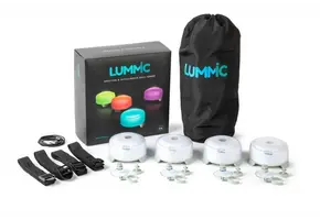 Ensemble de lumières de réaction lummic de 4 pièces