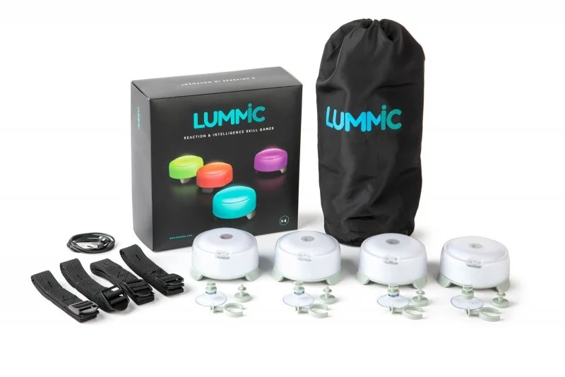 Lummic reactie licht set van 4 stuks