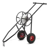 Haspel wagen voor lijnmarkeringsverf