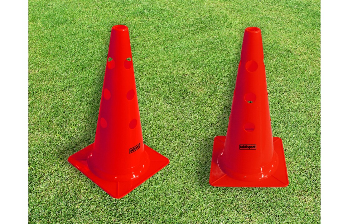 Pion 38 cm met gaten voor stokken