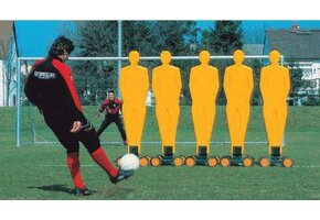 Mannequin met 4 wielen