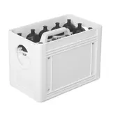 Bidonkrat wit voor 12 bidons