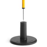 8x poteau d'entraînement avec épingle et base pour gazon artificiel