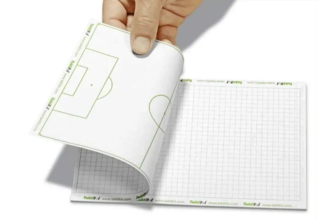 Notitieblok Voetbal 15cmx21cm