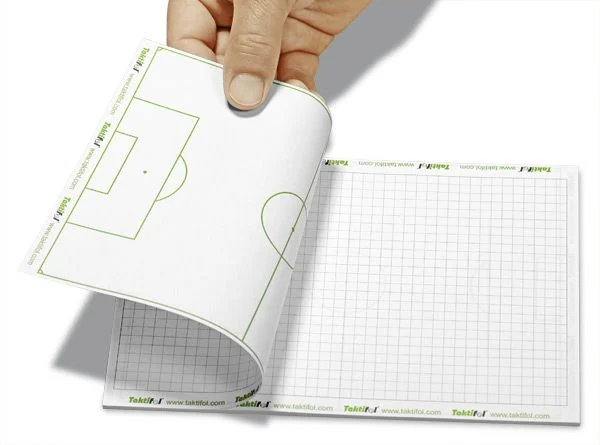 Notitieblok Voetbal 15cmx21cm
